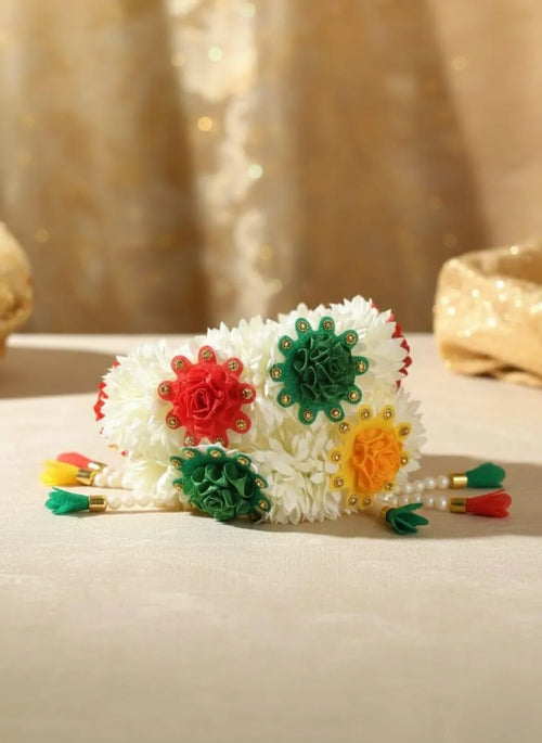 Multicolor Floral Gajyeys for Weddings & Festive Wear
