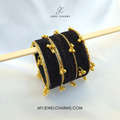 Black Golden Viral Kashmiri Bangles