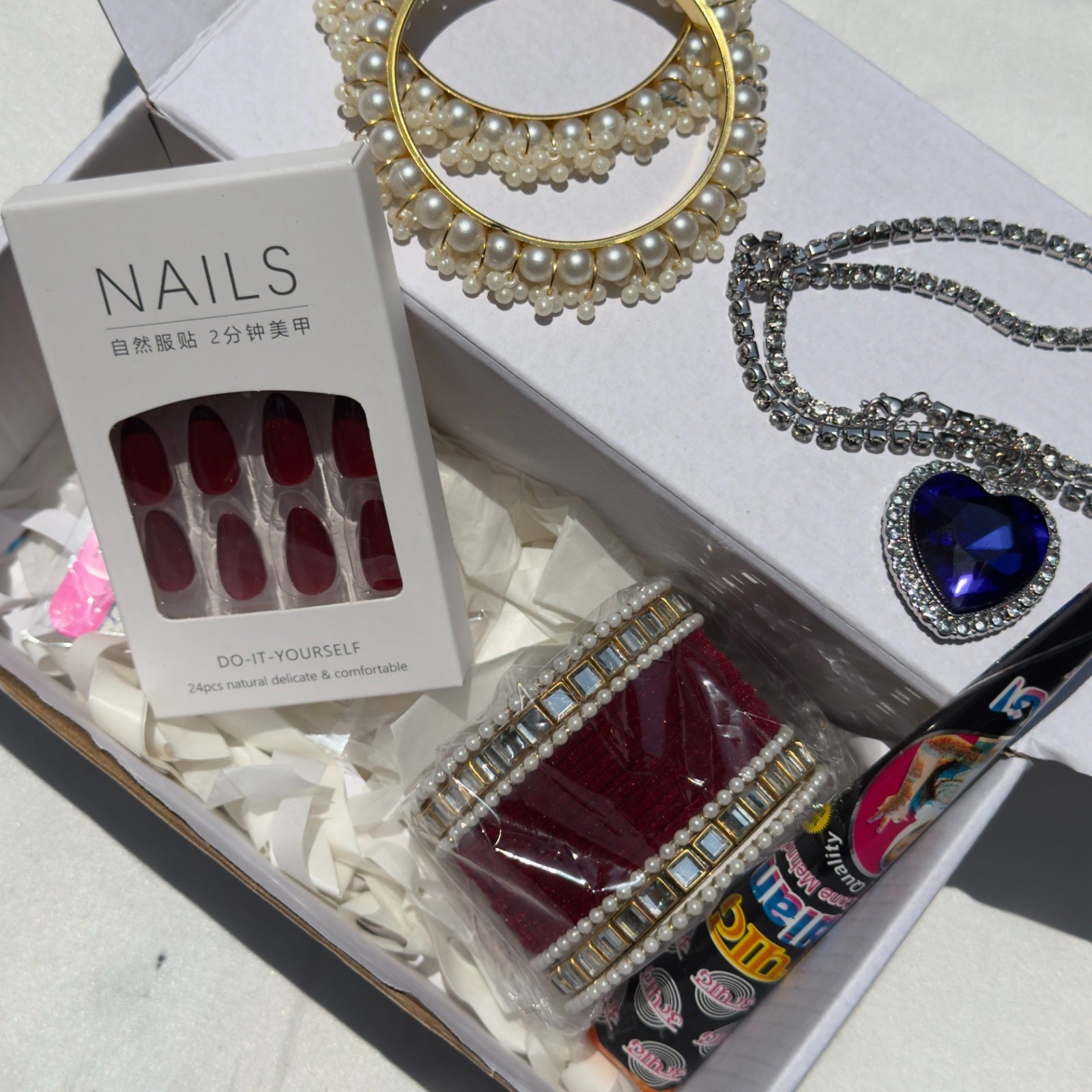 Eid gift box with titanic necklace